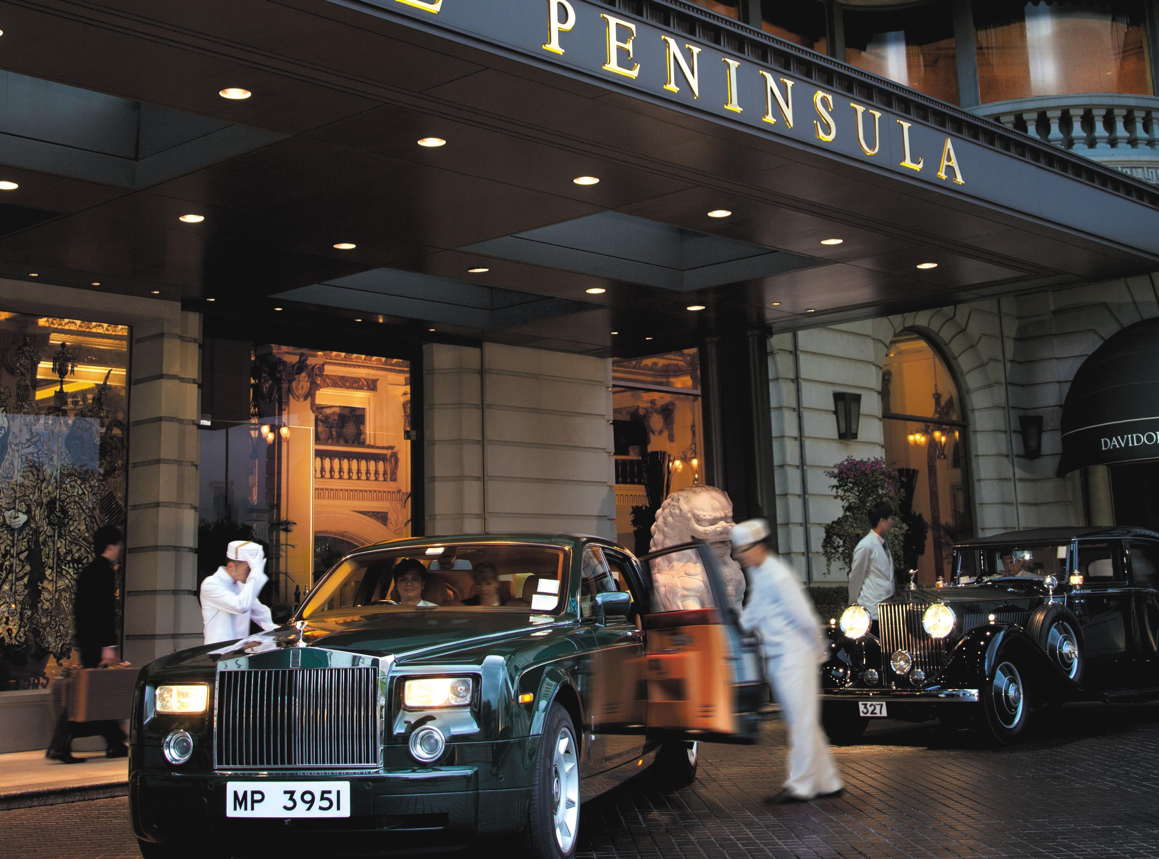 Hotel The Peninsula Hong Kong Exterior foto